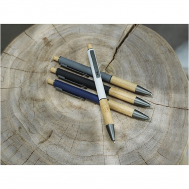 Logo trade promotional products image of: Darius recycled aluminium ballpoint pen